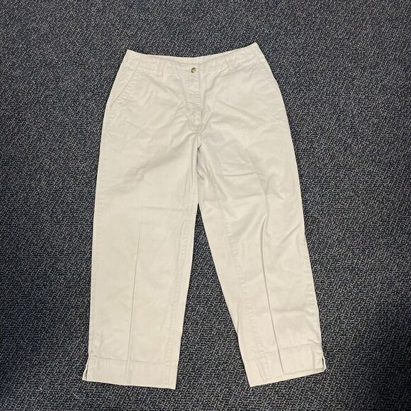 L.L. Bean Womens Beige Pants Size 10 - Picture 1 of 4